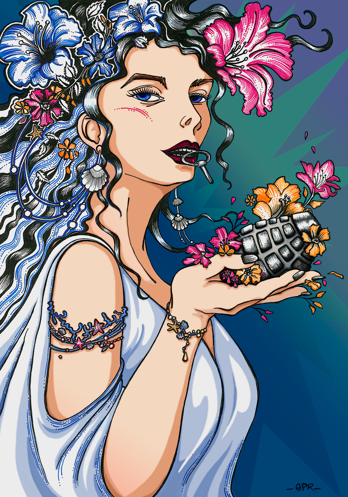 Blow me a flower